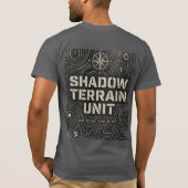 Schaduw Terrein Tactisch Oversized T-shirt (Achterkant)