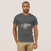 Schaduw Terrein Tactisch Oversized T-shirt (Voorkant volledig)