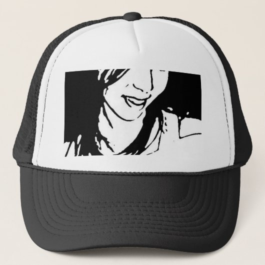 schaduw trucker pet (Voorkant)