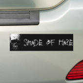 Schaduw van de Bumpersticker van de Haze Skull (Op auto)