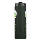 Schaduw van de dood - schedel thermosbeker (Voorkant)