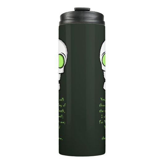 Schaduw van de dood - schedel thermosbeker (Voorkant)