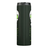 Schaduw van de dood - schedel thermosbeker (Achterkant)