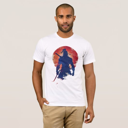 Schaduw van de maan: de stilte van de Shinobi T-shirt (Voorkant volledig)
