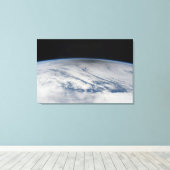 Schaduw van de maan gegoten op de noordelijke Stil Canvas Afdruk (Insitu (Houten vloer))