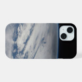 Schaduw van de maan gegoten op de noordelijke Stil iPhone 15 Case (Achterkant horizontaal)