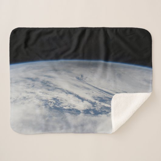 Schaduw van de maan gegoten op de noordelijke Stil Sherpa Deken (Voorkant (horizontaal))