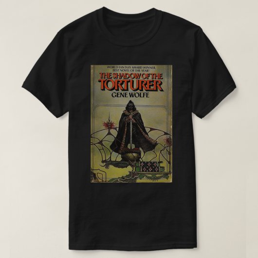 Schaduw van de martelaar Gene Wolfe T-shirt (Design voorkant)