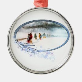 Schaduw van de Owl op het spoor van de tranen Metalen Ornament