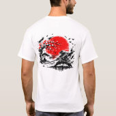 Schaduw van de Rijzende Zon T-shirt (Achterkant)