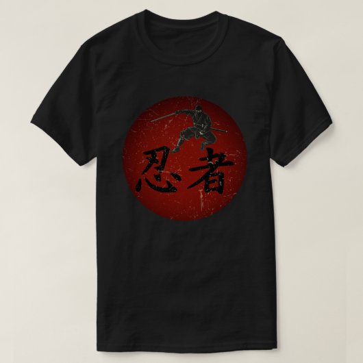 Schaduw van de Shinobi T-shirt (Design voorkant)