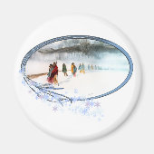 Schaduw van de Uil op het pad van tranen Magneet (Voorkant)