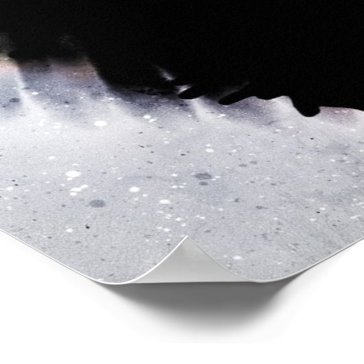 Schaduw van een engel poster (Hoek)