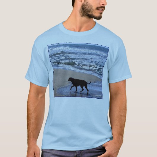 Schaduw van een hond t-shirt (Voorkant)