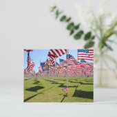 Schaduw van een kruisje briefkaart (Staand voorkant)