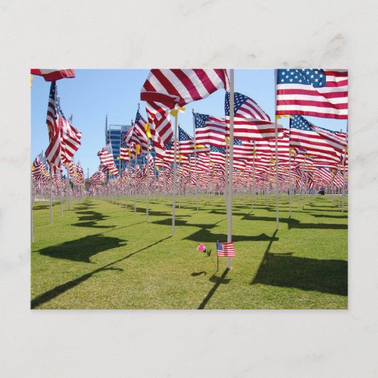 Schaduw van een kruisje briefkaart (Voorkant)