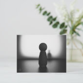 Schaduw van een mentale toestand. briefkaart (Staand voorkant)