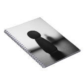 Schaduw van een mentale toestand. notitieboek (Rechterzijde)