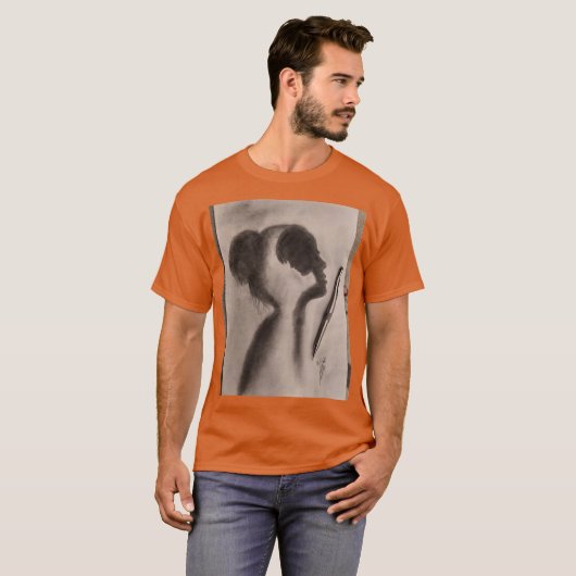 Schaduw van haar ziel t-shirt (Voorkant volledig)