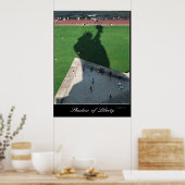 Schaduw van het Poster van de Vrijheid (Keuken)