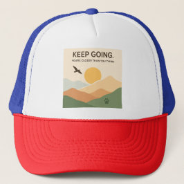 Schaduw van kracht trucker pet