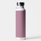 Schaduw van Roze Aluminium | Modern Monogram Bache Waterfles (Rechts)