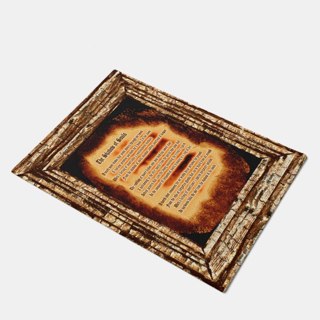 Schaduw van Souls Deurmat (Schuin)