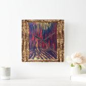 Schaduw van Souls Vierkante Klok (Huis)