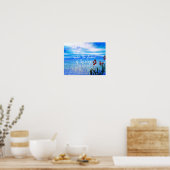 Schaduw van uw Manuscript van Wings Poster (Keuken)