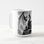 Schaduw Vlam Draak Koffiemok (Voorkant links)