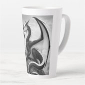 Schaduw Vlam Draak Latte Mok (Rechterhoek)