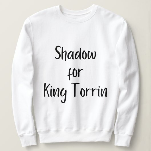 Schaduw voor het sweatshirt van King Torrin (Design voorkant)