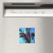 Schaduw voor mij!, ik leef voor vakantie! magneet (Insitu (Vaatwasser))