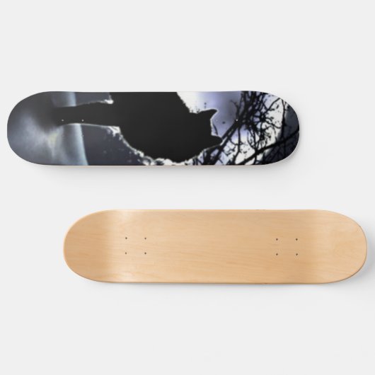 schaduw_wolf persoonlijk skateboard (Horizontaal)