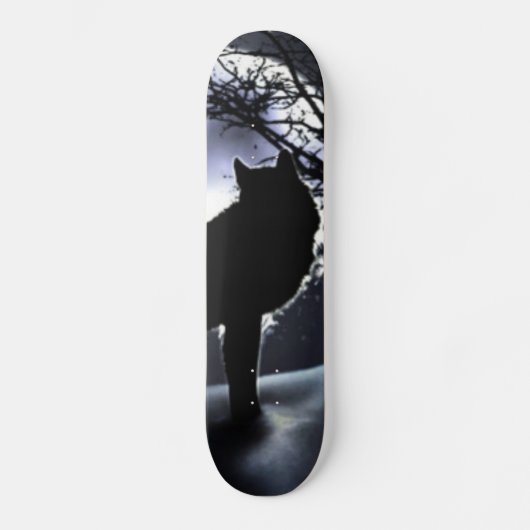 schaduw_wolf persoonlijk skateboard (Voorkant)