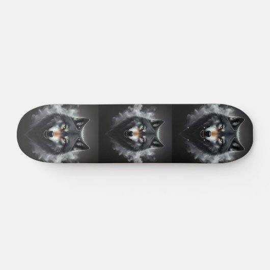 Schaduw Wolf Skateboard (Horizontaal)