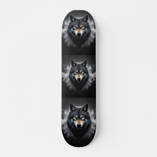 Schaduw Wolf Skateboard (Voorkant)