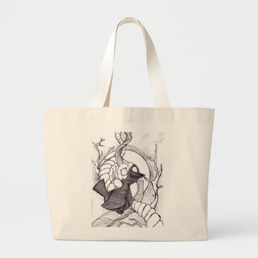 schaduwboom grote tote bag (Voorkant)