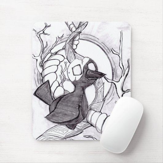 schaduwboom muismat (Met muis)