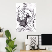 schaduwboom poster (Thuiskantoor)