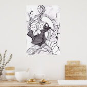 schaduwboom poster (Keuken)