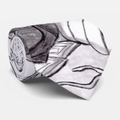 schaduwboom, schaduwboom stropdas (Opgerold)