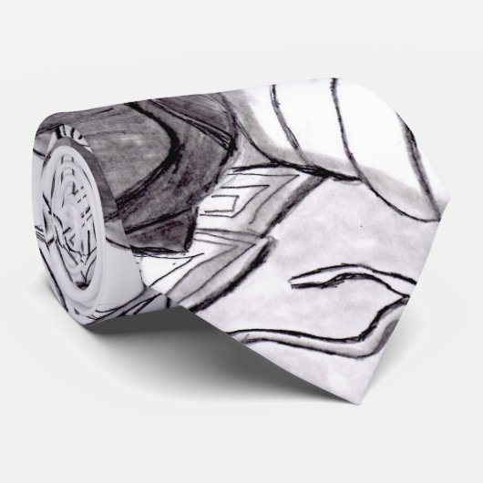 schaduwboom, schaduwboom stropdas (Opgerold)