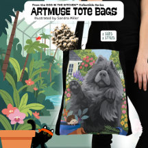 SCHADUWDAME de Blauwe Chow