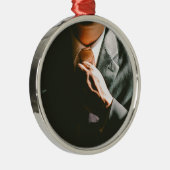 Schaduweffect zakelijke stropdas metalen ornament (Rechts)