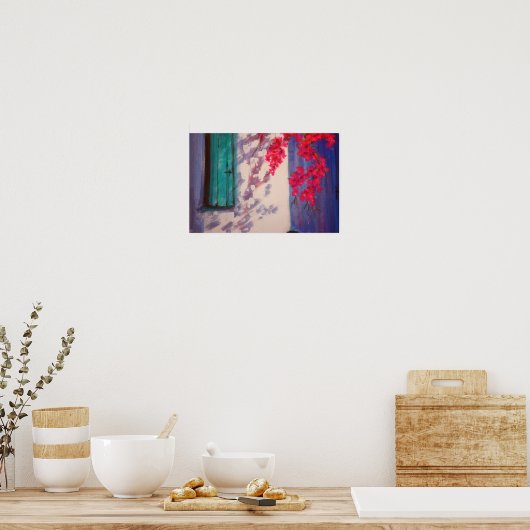 Schaduwen 01 poster (Keuken)