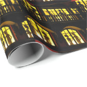 schaduwen-100486 venster abstracte achtergrond cadeaupapier (Rol Hoek)
