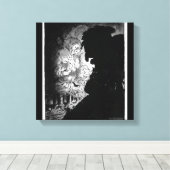 Schaduwen - canvas afdruk (Insitu (Houten vloer))