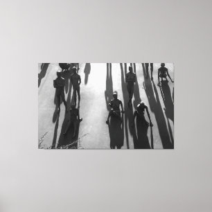 Schaduwen Canvas Afdruk