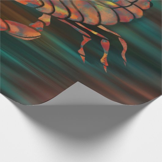 Schaduwen dansen van de Scorpion koning Cadeaupapier (Hoek)